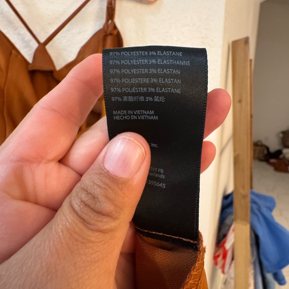 Urban Outfitters Brown Satin Mini Dress - Picture 15 of 15